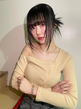 エミュ(emu) layer cut 地毛風カラー