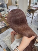 サンバイセライロ 千葉(SAN. by celilo)&nbsp;ブリーチカラー/ピンクラベンダーベージュ【momoka】