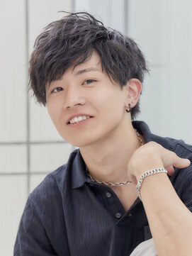 ミチオ ノザワ ヘアサロン ギンザ(Michio Nozawa HAIR SALON Ginza) 束感スパイラルツーブロックマッシュ