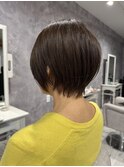 大人ショート/丸みショートボブ