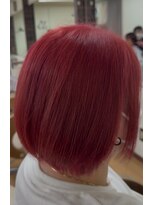 アール ヘアーアンドメイク 妻田店(R Hair&Make)&nbsp;チェリーレッド