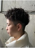 刈り上げスパイキーショート