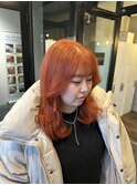orange brown #