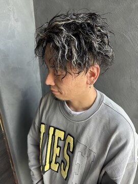 ラ カルモ(LA CALMO) ホワイトメッシュ＆ツイストスパイラル