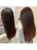 縮毛矯正Before After