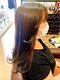 フレイム ヘア(FRAME hair)の写真/【女性staffのみ！】髪の内部まで浸透させる“ハホニコ”でダメージ補修！毛先まで潤う極上のツヤ髪に♪