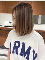 ジルブラン 土浦(JIL BLAN) ハイライトバレイヤージュダブルカラーケアブリーチ20代30代