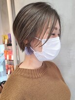 エリマ 武蔵小杉(elima) 武蔵小杉ベージュカラーくびれショートボブくびれショートカット