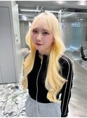 《RIHO》ブロンドヘア^^