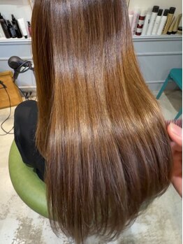 【髪質改善メニューご用意】髪と頭皮に優しいOggiOtto取り扱い◎誰もが羨む柔らかな質感とツヤをお届け☆