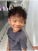 ホワイトメッシュ/ツイスト/ツイスパ/パーマ/メンズ/眉毛