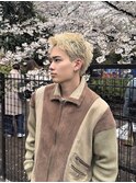 MEN’S HAIR/ブルーブラック/フェザーパーマ/渋谷