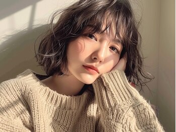 サクラビ(sakurabi)の写真/個々の骨格、毛流に合わせてカット!美シルエットの魅せスタイルに◎360度オシャレな顔周りデザインも実現！