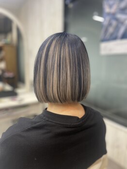 カラペア 大みか店(Color-pair)の写真/【センス×艶色×コスパ◎】透明感たっぷり外国人風カラーもお任せ♪あなたのなりたい色味を見つけます★