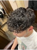 スパイラルパーマ