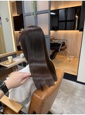 古川　大崎市　縮毛矯正　髪質改善　トリートメント　艶髪カラー