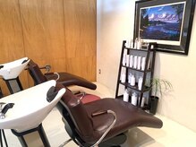 ウィル(WiLL)の雰囲気(腰に負担をかけないリラックスできるシャンプー台)