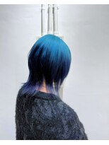 ミュー(Mu)&nbsp;ルーツカラー　ターコイズ　ネイビーブラック