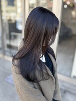 ミニム ヘアー(minim hair)&nbsp;【minim×miku】ラベンダーグレージュ×韓国レイヤー