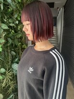 ロックス バイ マグ 松本(rocks BY MAG)&nbsp;20代◎アンブレラカラー×タッセルボブでダブルカラー