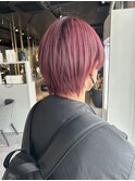 ストロベリーピンクカラーで