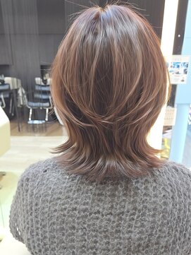 ウィル あべの店(WiLL) イメチェンウルフショートレイヤーカット30代40代50代田嶋O