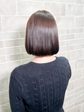 トリエラ 池袋(TRIELA) マロンブラウンボブ