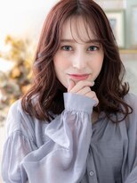 カバーヘア ブリス 北浦和(COVER HAIR bliss)&nbsp;ダスティピンク/チェリーレッド/シースルーバング/ゆるふわg