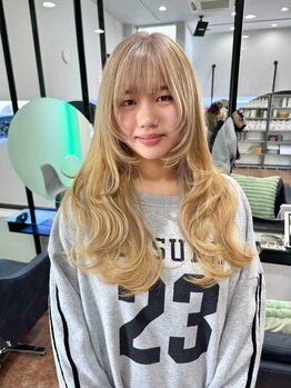 ノイ 水戸店(NEU)の写真/【NEWOPEN】学割U24クーポン有☆水戸・赤塚のオシャレ学生大集合◎男女問わず人気のダブルカラーもお得に◎