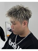 メッシュパーマ/メンズ/刈り上げ／フェード/眉毛