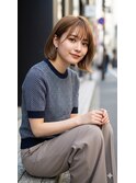 ショートボブ髪型20代30代40代50代前髪あり前髪なし面長丸顔越谷