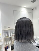 ケンジ 平塚 アネッタ(KENJE annetta)&nbsp;ワンレン&アッシュカラー
