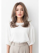 ライフイズモーメント 浜松富塚店(Life is...Moment)&nbsp;透け感ベージュ×ボリュームアップレイヤー