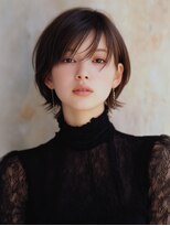 ロッソ 大橋店(Rosso) 流し前髪のすっきりショートボブ【大橋】