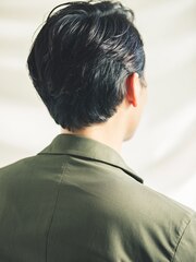 Men's カッコいいビジネスオールバック　[銀座]