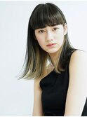 【PEEK-A-BOO】前髪パッツンとインナーカラー 飯田健太郎