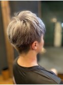 シルバーグレージュ×メンズショート【アルター  市原徹】