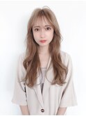 韓国ヘア【ピンクベージュ、モテ髪、ボブルフ恵比寿渋谷】