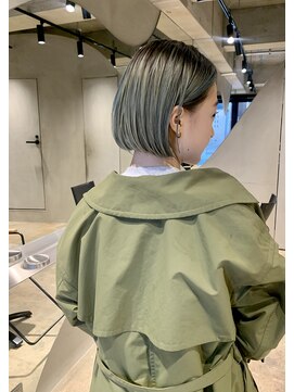 ビビト(bibito) bibitocolor グリーングラデーション　ケアブリーチ