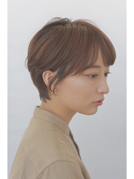 レブリイゼンコー イオンモール幕張新都心店(Reverie ZENKO) ナチュラルショートボブ