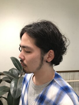 アドゥーノ(adn) メンズパーマ◎濡れ感ウェーブ