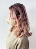 ベージュレイヤー_マッシュショートカーキグレージュ_ba322891