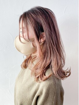 アイティーバイアルバム 藤沢店(IT by ALBUM) ベージュレイヤー_マッシュショートカーキグレージュ_ba322891