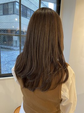 ムーン ティコブラーエ(moon tico brae) ハイライト×グレーベージュ