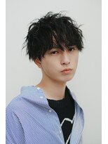 スパイラルパーマ/メンズパーマ/ツーブロック/韓国マッシュ