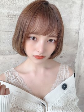 リルミー(Lilme) 柔らかくまとまる♪ミニボブ　＋ショコラベージュ　＊Lilme＊