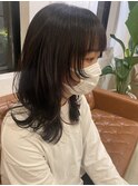 カット×ロングウルフ◎20代30代40代50代