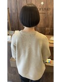 髪質改善ショートボブ