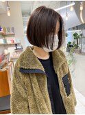 【kiji】シンプルボブ。　＃久屋美容院＃丸の内美容院＃髪質改善