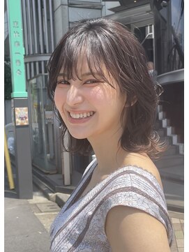 キサ ファータ 恵比寿(kisa fata) [オージュアサロン/恵比寿]くびれヘア×透明感ベージュカラー